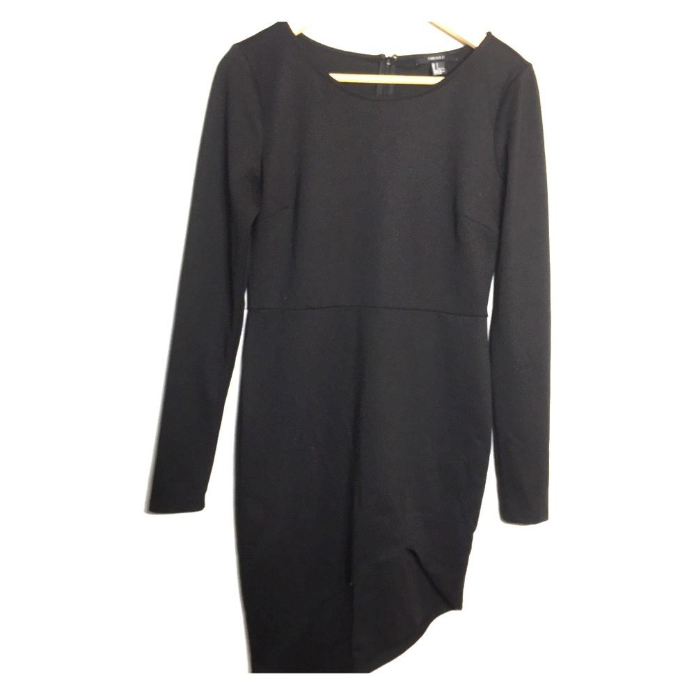 Forever 21 long sleeve jersey mini dress